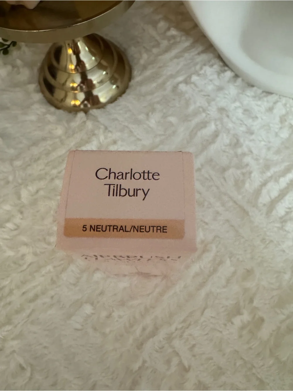 Charlotte Tilbury Airbrush Flawless Foundation - Pink & Gold Packaging